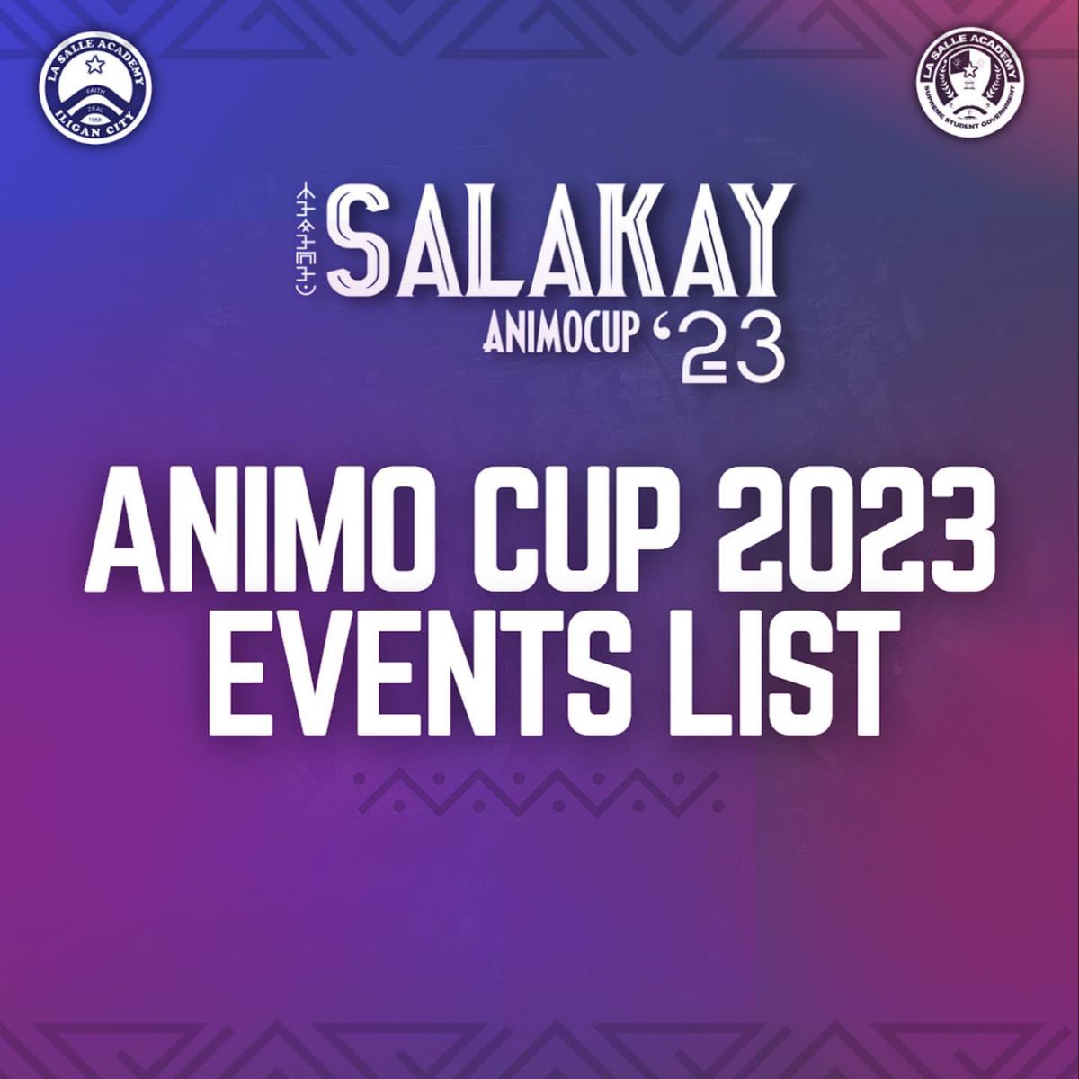 lsa_ssg's tweet photo. Are the blue whales from the Land of Talokan ready? 🐋 How about the purple panthers of the Land of Wakandans? 🐆

The excitement is surely rushing in our veins. So what are you waiting for Lasallians?! See you there! https://t.co/SnErDsO1sO