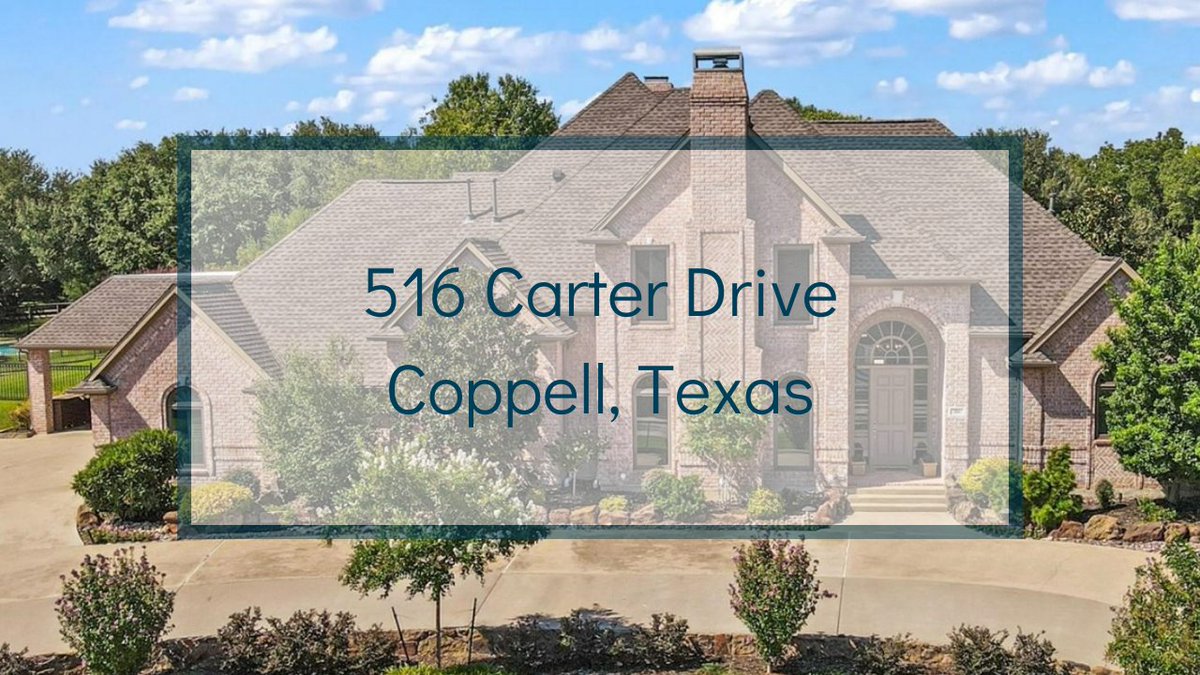 Take a tour of this gorgeous #Coppell home!

youtu.be/1DIe68olbLQ
#coppelltx #coppellhomesforsale #coppellrealtor
