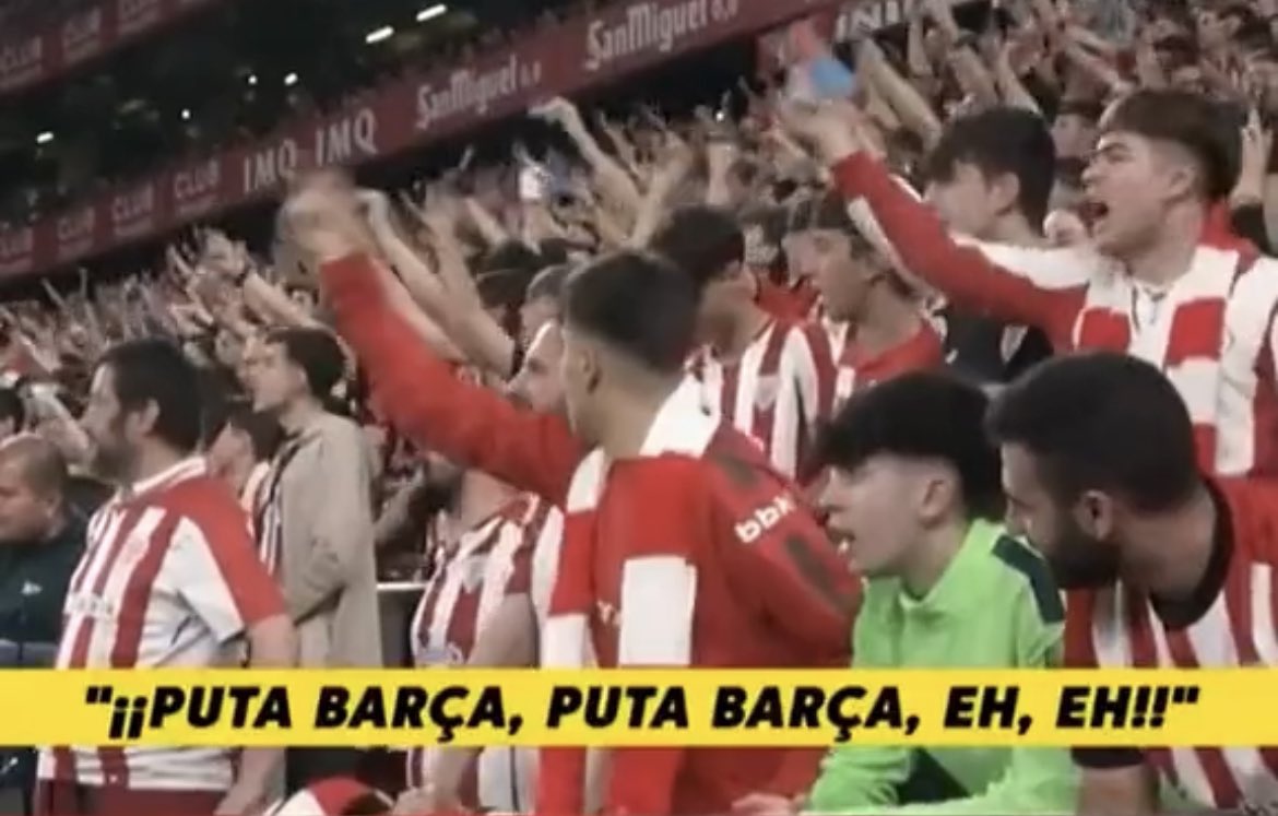Somhiseremfcb's tweet photo. 🚨 El Barça busca el apoyo de Liga y Federación para investigar los gritos de "Gavi subnormal" y "puta Barça" en San Mamés

💥 El club culé quiere que Antiviolencia entre de oficio al no haber registrado Gil Manzano los insultos en el acta del partido https://t.co/C4knWWauTP