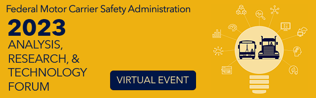 ATSIP_TRF's tweet photo. Announcement on behalf of FMCSA: 2023 Analysis, Research, and Technology (ART) Forum - https://t.co/vmL5nkpr3Q https://t.co/Rjex4ePQq0