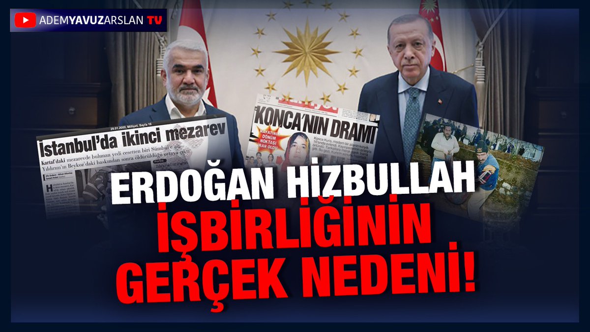 Yeni yayın - analiz; @RTErdogan ile #hudapar ittifakı ne anlama geliyor ? İttifakın gerçek nedeni ne ? Hizbullah'ın kanlı geçmişi bize bugüne dair neler söylüyor ? Jandarma deposundan çıkan silahlar #PKK ve #Hizbullah'a nasıl gitti? Hadi toplanın youtu.be/n9gVm02HY1c