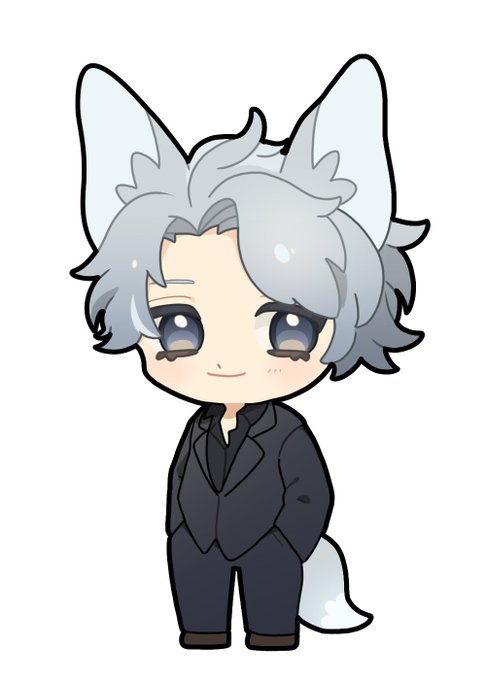 リクエストいただいたうつぎしろ〜です!塗りやら色々試行錯誤して楽しかった〜! 