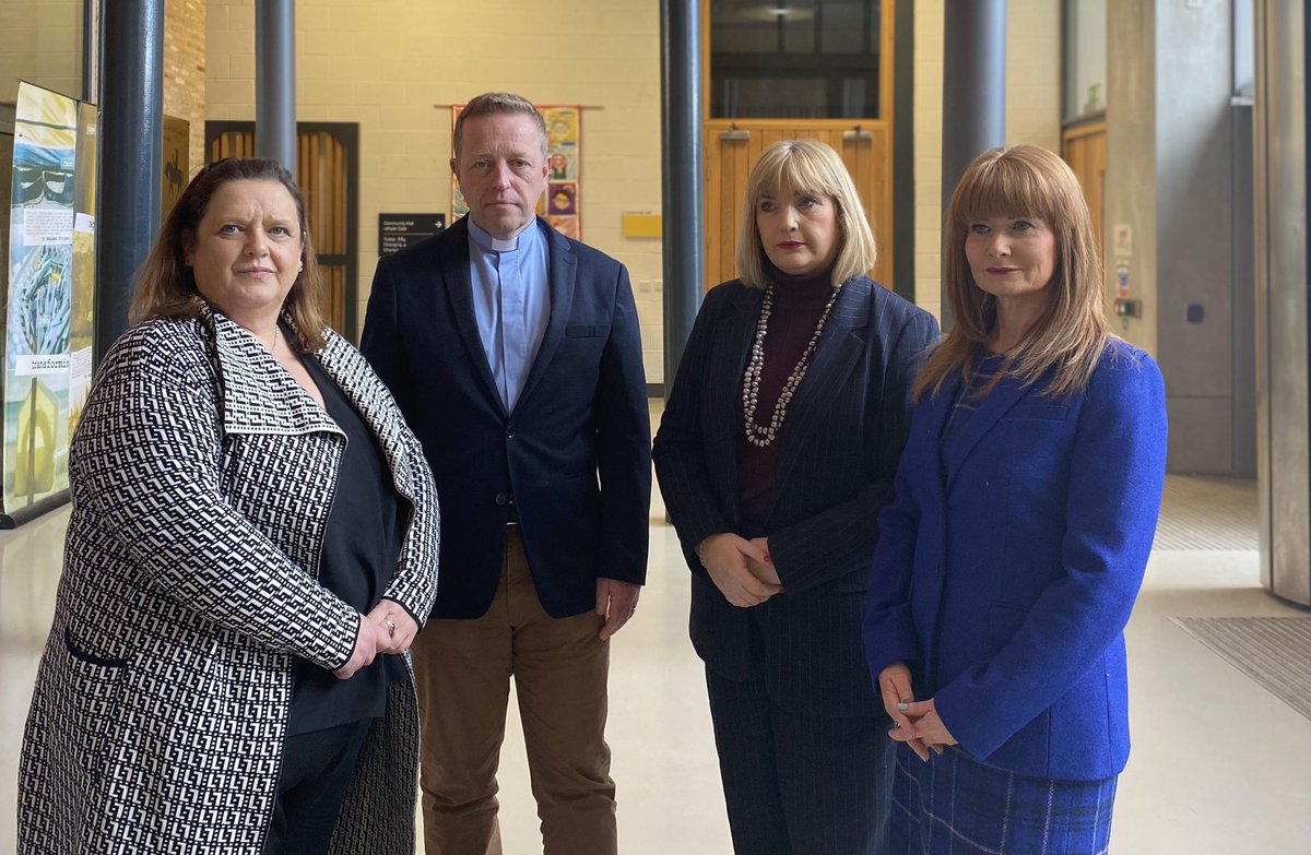 niuse_tweets's tweet photo. The community/voluntary stood united today to launch joint statement highlighting  the impact of the ending of ESF programme in 12 days and no replacement fund. Hearing from  Community Sector Peer Group, @celinemcs @NICVA,  @ValerieMc_CO3  @niuse_tweets urging.. https://t.co/gCyhXWk0Ct