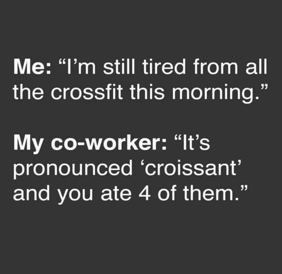 🤣🤣🤣 #CrossFit