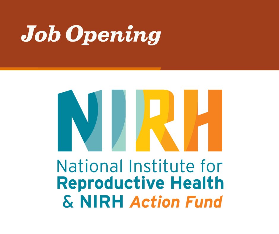 onramps's tweet photo. Are you experienced in political affairs with an interest in working for a reproductive health organization? The National Institute for Reproductive Health is hiring for a VP of Political and Legislative Affairs. To learn more, see here: https://t.co/60t6Hk751m https://t.co/eaNVCThV1Q