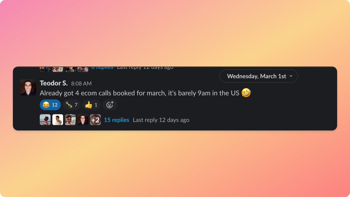 🫵 4 ecom leads by 9am using AI
 
I have a 8-page document on how to:

• write REAL, USEFUL prompts with ChatGPT
• incorporate prompts as SOPs
• use cases for agencies &amp; revenue operators

RT + comment 'revops' and i'll ram it into your dm

(must be following)