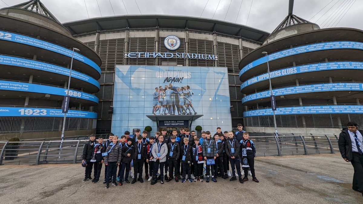 BASFC on tour! Get close to the main event!! #cityvleipzig #matchday ⁦<a href="/Bangor_Academy/">Bangor Academy</a>⁩