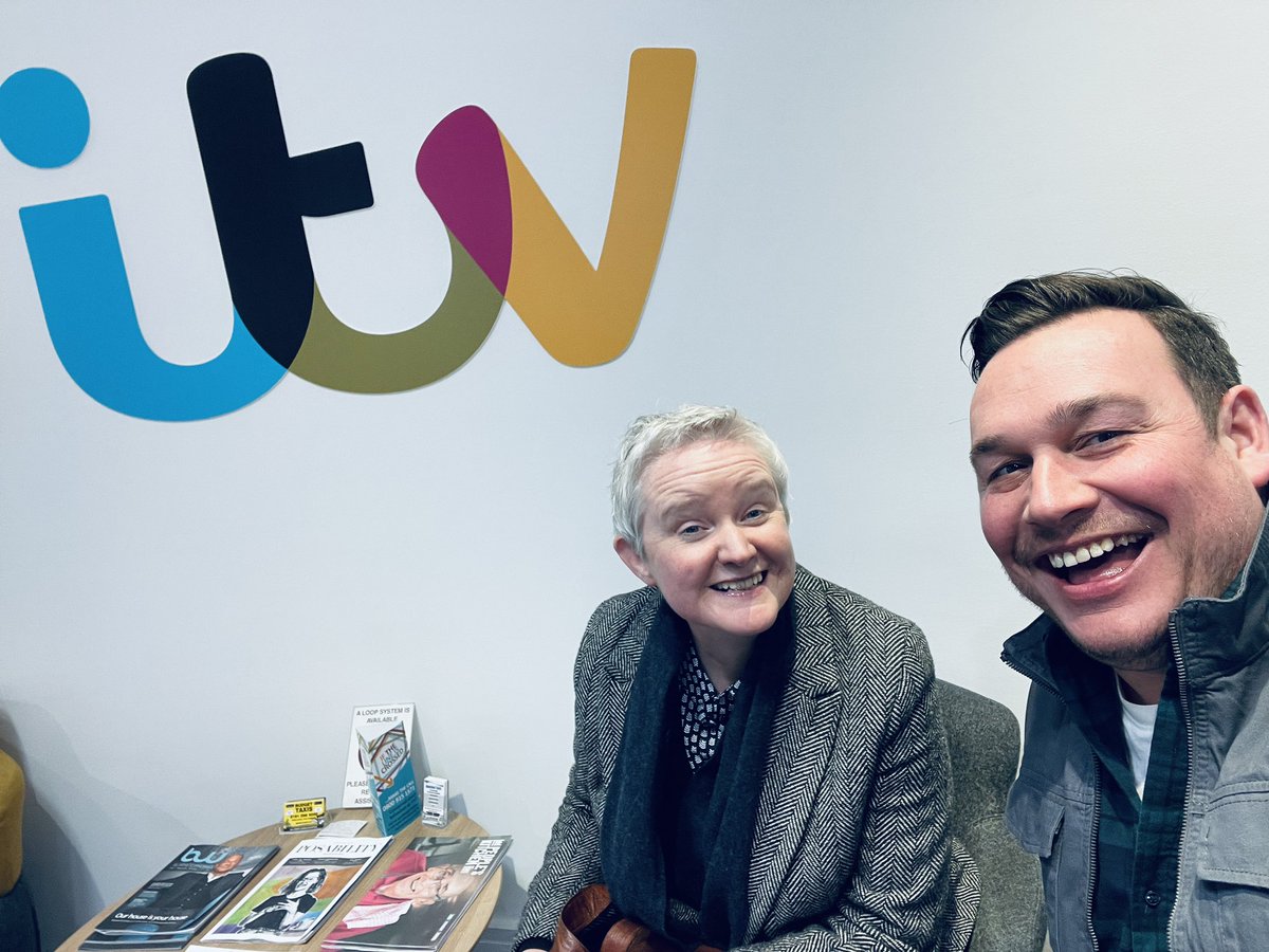 Visited the ITV studios today with <a href="/julie_scan/">Dr. Julie Scanlon</a> to discuss an exciting new piece of work we’re collaborating on!

Thankfully the work is not in front of the camera!! 🎥

#evaluation #impact #inclusion  #diversity #screenprofessionals #employment #itv