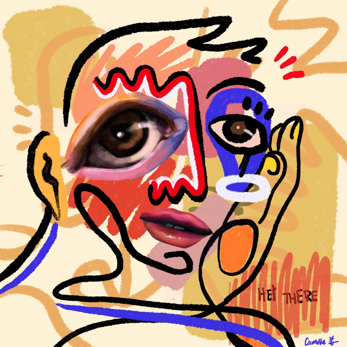 camilleachiang's tweet photo. Hi, I’m Camille, and I make art. 

Today I turned 23 and the best gift I could ask for is to share my art and spread the love. https://t.co/jNLm2oYGHi