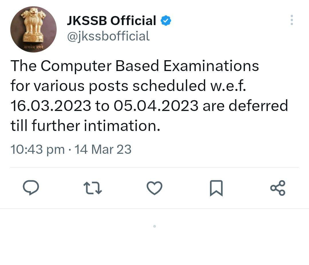 ErSahilthakur's tweet photo. Aptech must be boycotted And Exam should be conducted by some other Agency or OMR based.
And exam must be conducted as soon as possible. It shouldn't take 1 more year.
Aspirants are already depressed through this process from many years.
#BoycottAptech
#AptechGoBack
#JKSSB https://t.co/I8WHdgRqLt
