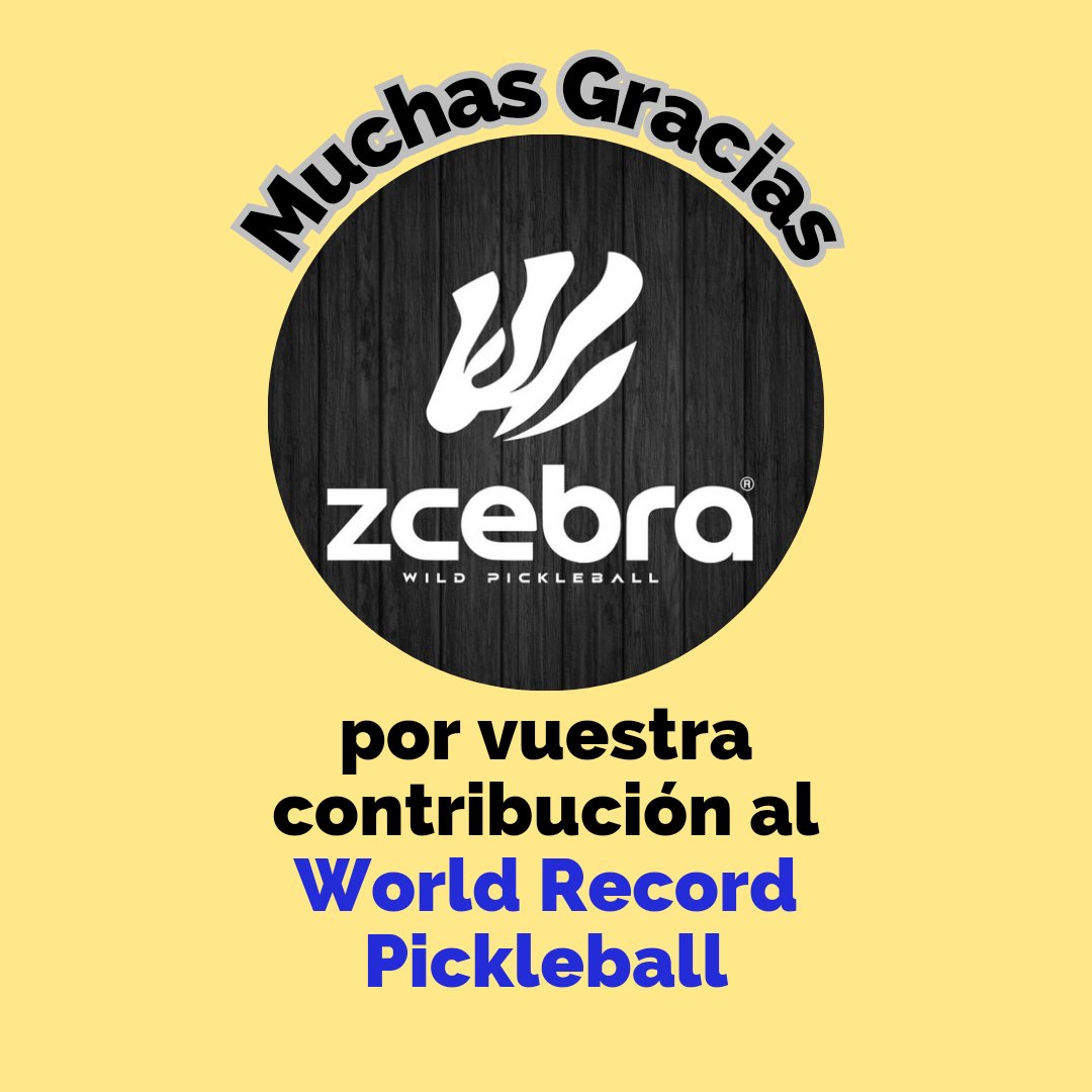 PickleballSpain's tweet photo. #wrpb EL RÉCORD TAMBIÉN ES VUESTRO
Muchas gracias a @lfimoliere @Zcebra_pb @raqtfam @APAELM_asoc por su enorme contribución a "El partido más largo de Pickleball"🏅
#pickleball #ilovepickleball https://t.co/eOCEWiNIvT