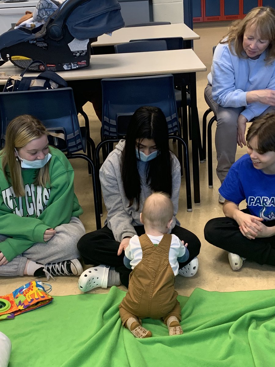 mrs_watton's tweet photo. We had so much fun today during our Family Visit for theme 6. There was lots of opportunity for connection and Baby Cobain was certainly on the move! So fun watching him grow! @ParadiseInterm1 @RootsofEmpathy @AimeeStoyles https://t.co/FAjwTi7PnE