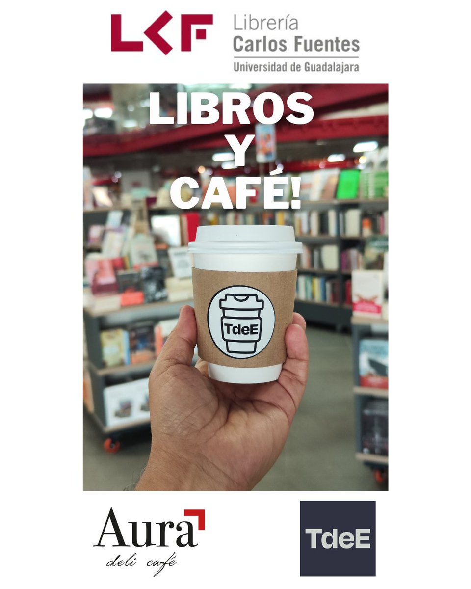 gilbertoperez's tweet photo. Un paraíso de buenos libros y buen cafe: Aura Café & Bistro by Taller de Espresso en la Librería Carlos Fuentes en el Centro Cultural Universitario de la Universidad de Guadalajara en Los Belenes, Zapopan!
#cafe #libros #libreria #zapopan #ccu #udeg #expendio https://t.co/J6ZwbCeelA