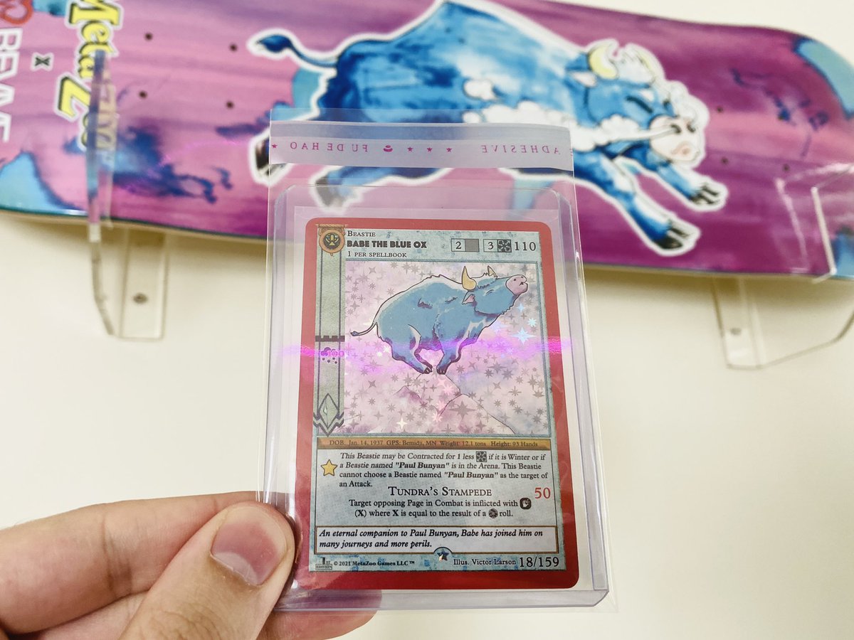 andrewstackstv's tweet image. guess who my fav frost beastie is ❄️🐄😌@MetaZooGames