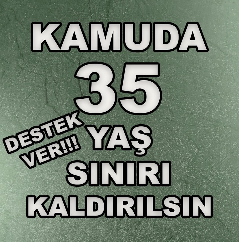 Nazl17393266's tweet photo. 30 olan genç çiftçi yaş sınırı, 40 olarak güncellendi.
Yaşlı/Genç kavramları zamanla değişiyor
Lütfen sesimizi duyun 35 yaş sınırı kalksın
@RTErdogan @Akparti @tccbiko @hasandogan @fuatoktay @BY @ikalin1 @adalet_bakanlik @HMBakanligi @csgbakanligi
35YaşSınırı TorbaYasaya https://t.co/EpBgv1Zz1p