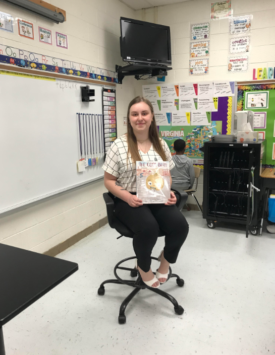 gtplittlebraves's tweet photo. Prior GTP student, Brittany Horton, was a guest reader today! She is graduating from UVA at Wise in May and plans a career in behavioral health. It was such a blessing to have her give back to Georgetown by reading to classes today. https://t.co/MD8ypJu9XR