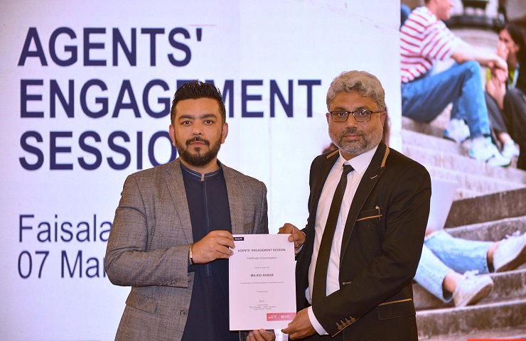 Excited to have participated in the British Council Study Abroad Agents Engagement Training Session on March 7th at Serena Hotel Faisalabad!
#StudyUK
#BritishCouncilPakistan
#BritishCouncil
#Agents
#GREATscholarships
#WomenInStem
#StudyAbroad #Education #ProfessionalDevelopment