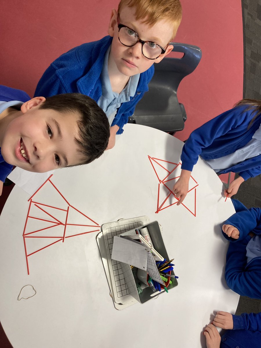 Great fun this morning investigating patterns as part of the CLF Big Day of Maths <a href="/Cabotfederation/">Cabot Federation</a> <a href="/Wallscourt/">Wallscourt Academy</a> #Beingamathematician