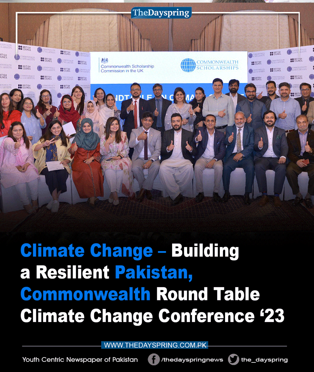 the_dayspring's tweet photo. Climate Change – Building a Resilient Pakistan, Commonwealth Round Table Climate Change Conference 2023

Tap the link: https://t.co/C1kbrzc1Rf

#ClimateChange #Environment #TheDayspring https://t.co/aGak9fBdqA