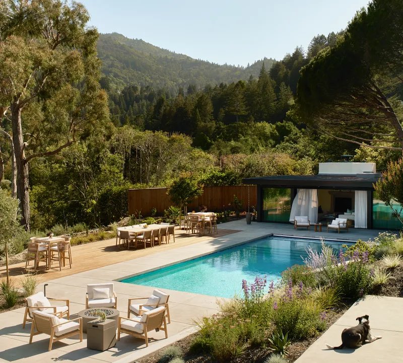 ARCHLABEL's tweet photo. Renovated 1950s home in California inspired by Japanese design. https://t.co/uy6CIVuuxj