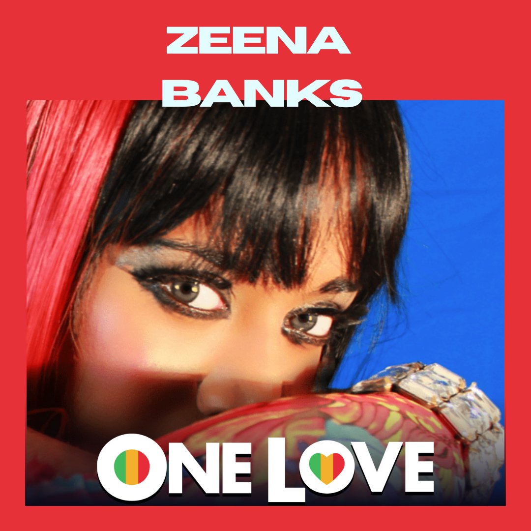 Introducing authentic Jamaican artist @zeena_banks ✌️Zeena will bring great vibes to this year’s One Love UK. We can’t wait!!

Buy Tickets: onelovefestival.co.uk/buy-tickets-no…

#onelovefestival #onelovefestivaluk #onelove #oneworld #love #peace #reggae #zeenabanks