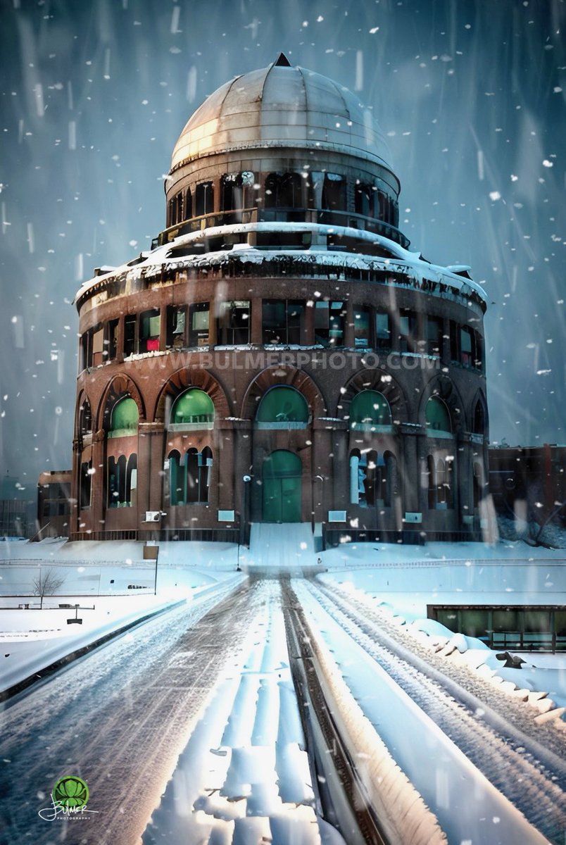 johnbulmer's tweet image. Seems like the perfect day to drop my newest Reclaimed Cities 2023 image: The Nott Memorial on the grounds of #UnionCollege.