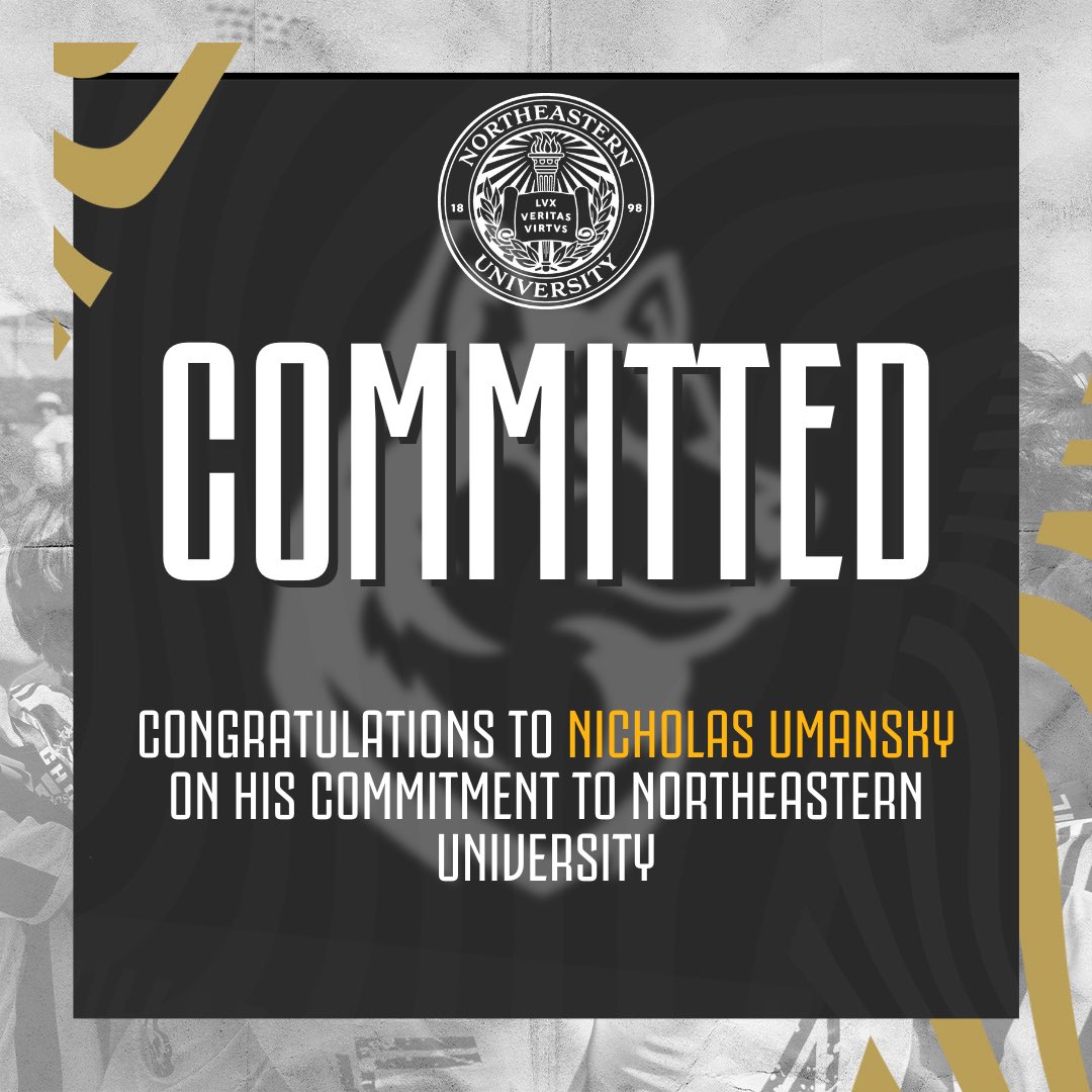 BostonJuventus's tweet photo. Congratulations to Nicholas Umansky on his commitment to Northeastern University 🎉

#commited #collegesoccer #boyssoccer #juventusacademyboston https://t.co/aNuBbn2RwK