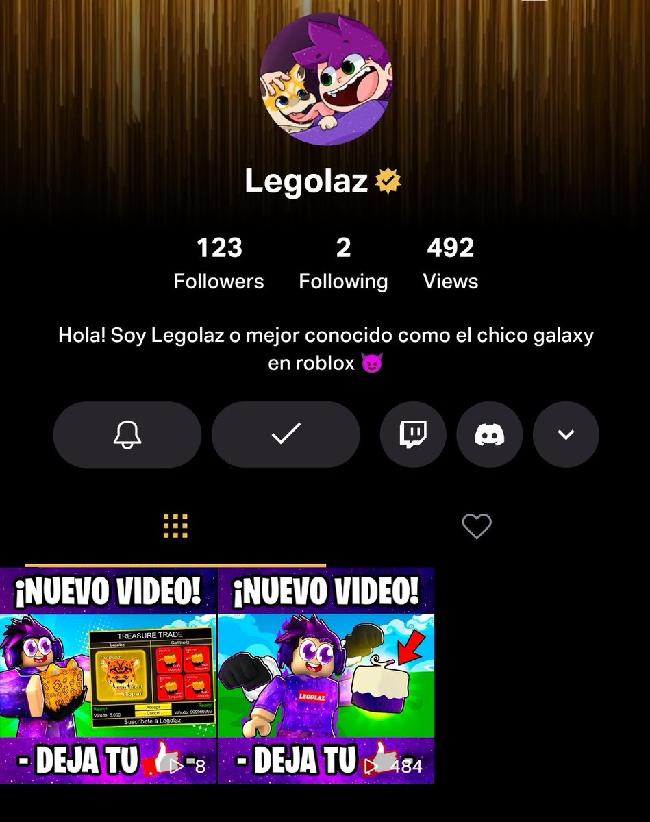keviincito's tweet photo. @Legolazz_ @freshcut Listo! 💜 https://t.co/drjFGaXC2q