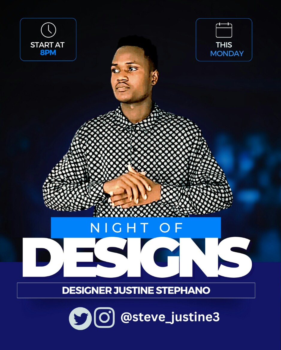 SteveJustine3's tweet photo. SIRI 1 KWENYE GRAPHICS...
ΒΆ Kila mteja anajicho tofauti.
"Graphic designer anatakiwa kujua rangi pendwa za kampuni au mteja wake"
@Millambo_
@01Officer1
ΒΆ BOOK NOW
#simpledesigns #killerdesigns #viralonfacebook #contentcreator #vijananaajira https://t.co/jh3b30lXf3