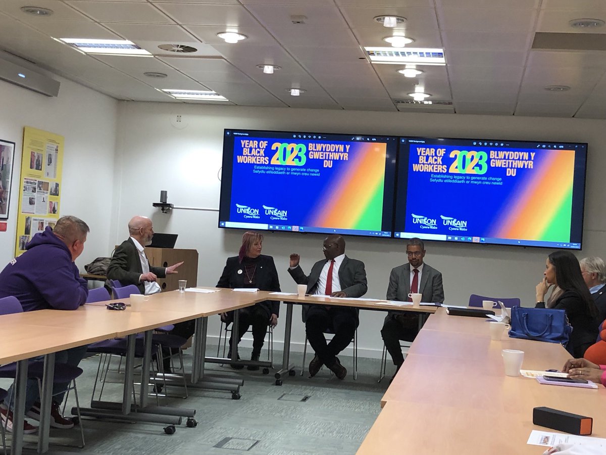⁦<a href="/KebbaManneh9/">Kebba Manneh</a>⁩ opening ⁦<a href="/UNISONWales/">UNISON Cymru/Wales</a>⁩ Year of the Black Workers 2023 , great speakers ⁦<a href="/vaughangething/">Vaughan Gething</a>⁩ to officially open ceremonies #unison #UNISONYearoftheBlackWorkers
