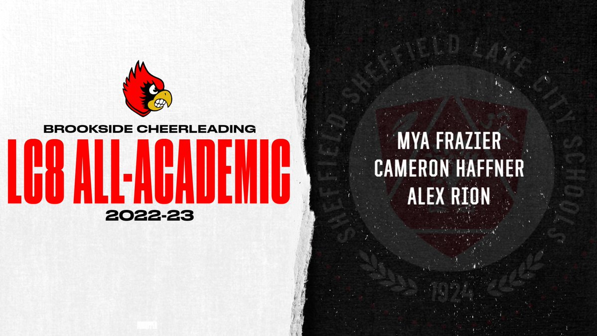 Congratulations to all of our Cheerleading student-athletes who earned All-Academic Lorain County League this Winter!