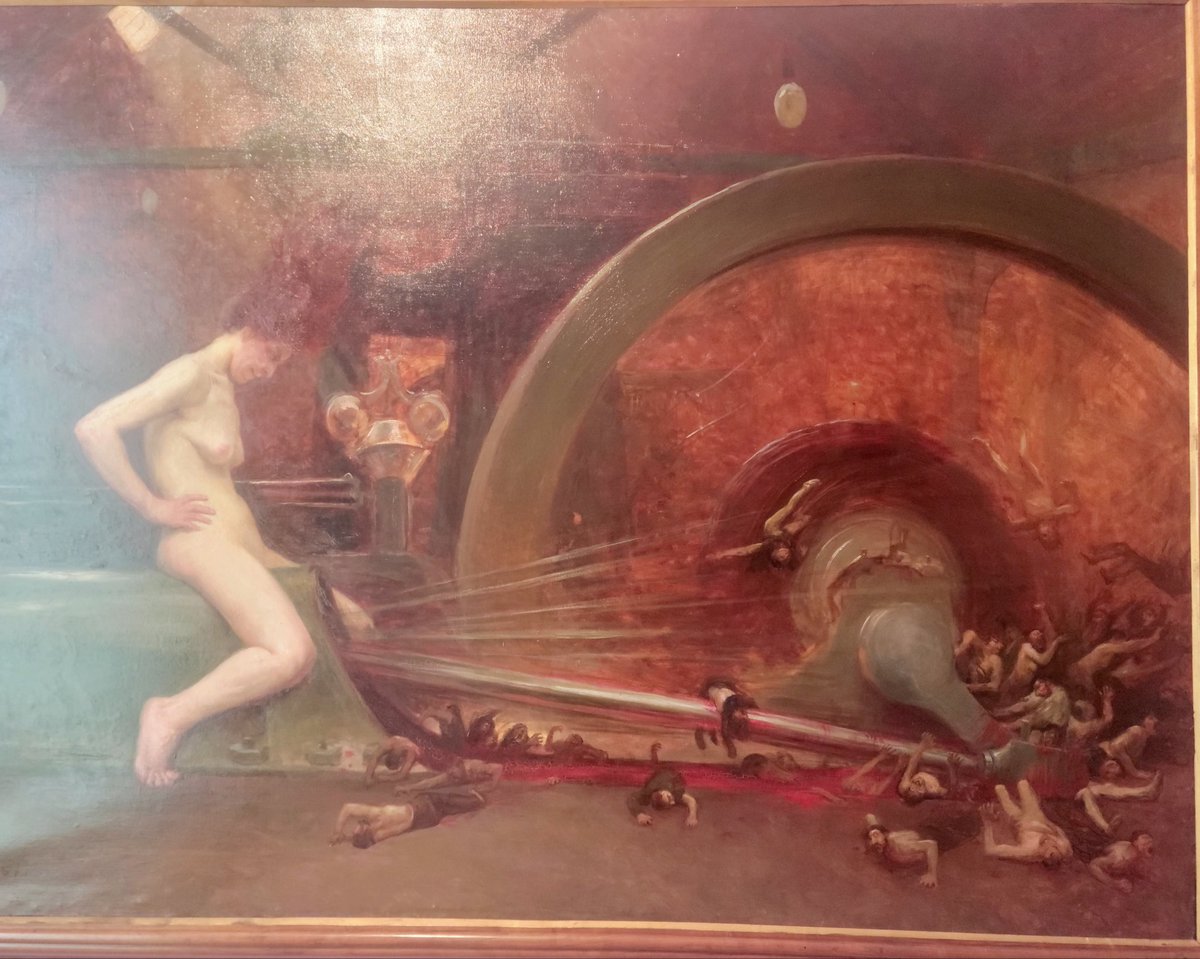 MichelleMoggio's tweet photo. Perils of the Modern Age or Naked #Woman Shredding Tiny Men? #TheParisEffect #Tours #France #FineArts #ArtLover #Veber #ModernAge #travel https://t.co/IObUWMmA0b