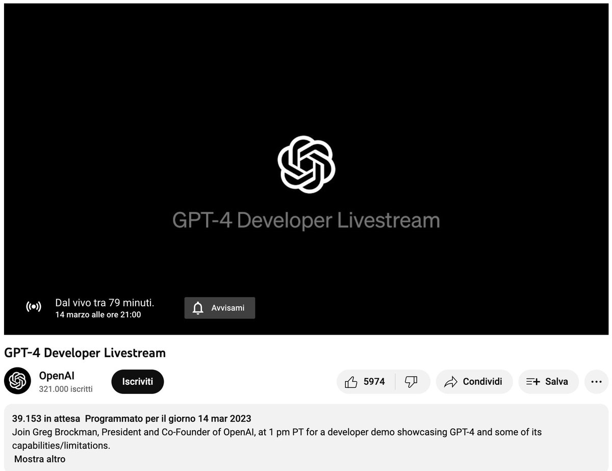 Luca__Sini's tweet photo. I bet I already know tomorrow's trend topic.
#chatgpt @ChatGPT #openAI https://t.co/c42FkyD1vp