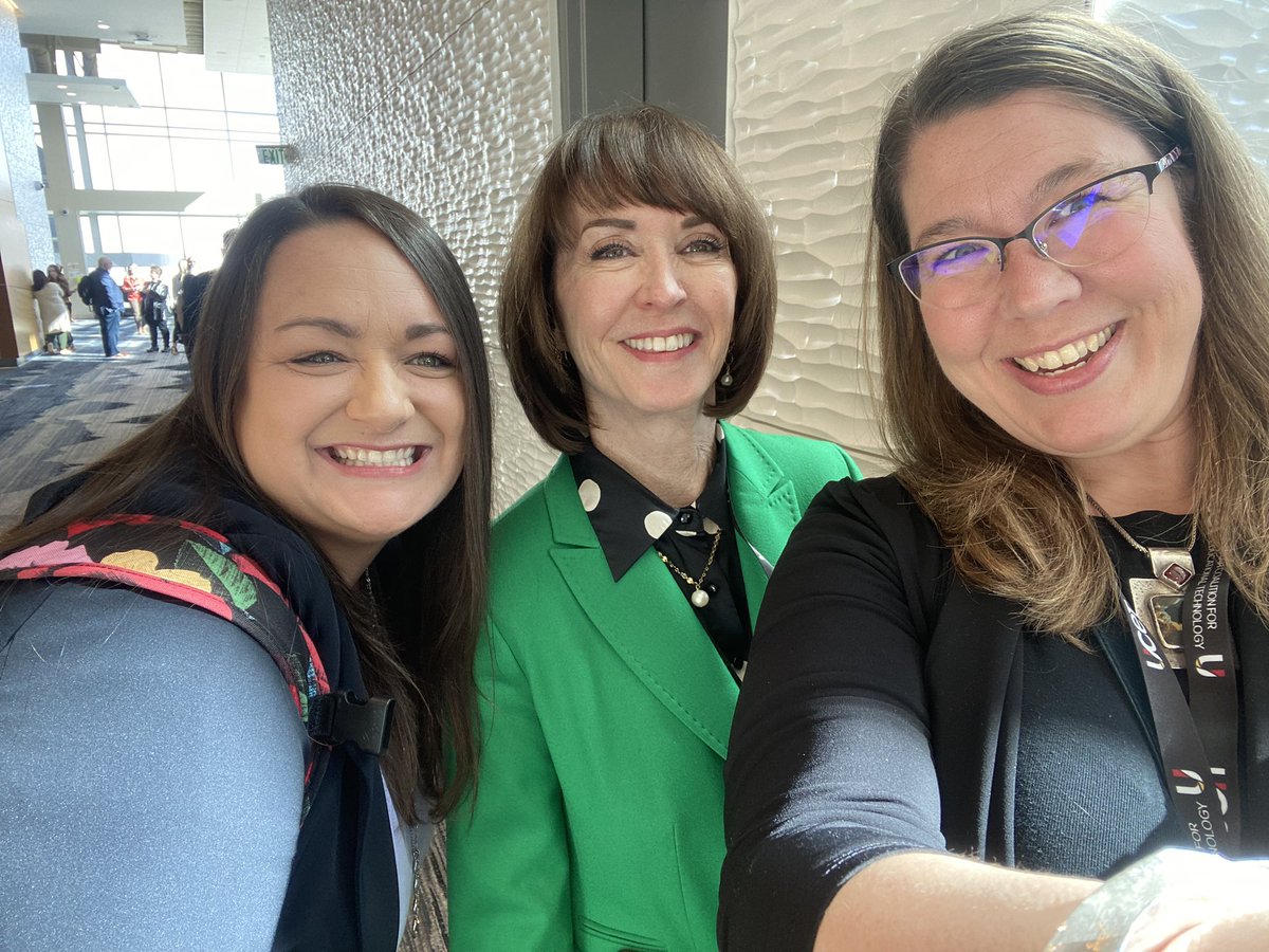 It’s so fun to see my friends from <a href="/UTBoardofEd/">Utah State Board of Education</a> at the <a href="/ucet/">UCET</a> conference! #togetheratUCET #ucet2023 <a href="/katiedeweyhill/">Katie Dewey Hill</a> <a href="/DicksonSyd/">Sydnee Dickson</a>