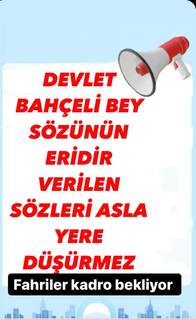 HulyaKorklu's tweet photo. 25 bin yol ve dava arkadaşınızı yarı yolda koymayın

FAHRİLERE KADRO HAKTIR
#Diyanet 
#DEPREMOLDU
Özlem Zengin

@vedatbilgn @dbdevletbahceli @RTErdogan @zyapicioglu
@NureddinNebati @zyildiz_ @sdbilgic32 @M_Levent_Bulbul @avaliozkaya @Tamer_Dagli @Halil_Ergen @Yildiraycicek9 https://t.co/B4vsKCTvkQ