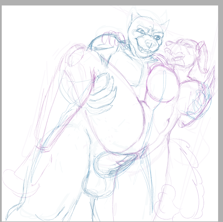 paw_nyan's tweet photo. heres some wips i am working on! three comms <3 wait for their respective finished looks! <3 https://t.co/1Sk2N7qGBa
