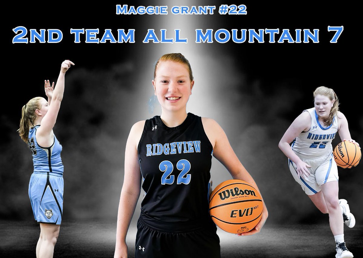Congratulations to our senior Maggie Grant on making 2nd Team All Mountain 7