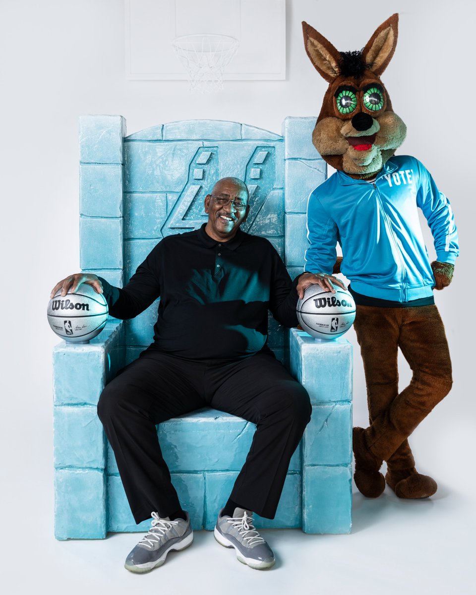 spurs's tweet image. Feelin' nostalgic 🥶

Recreate the iconic Iceman poster at our home games through the rest of the season 🧊

Poster goes on sale TODAY! And don't miss the @SpursCoyote autograph session today from 6-6:45pm in the Concourse by the Spurs Fan Shop ✍️
