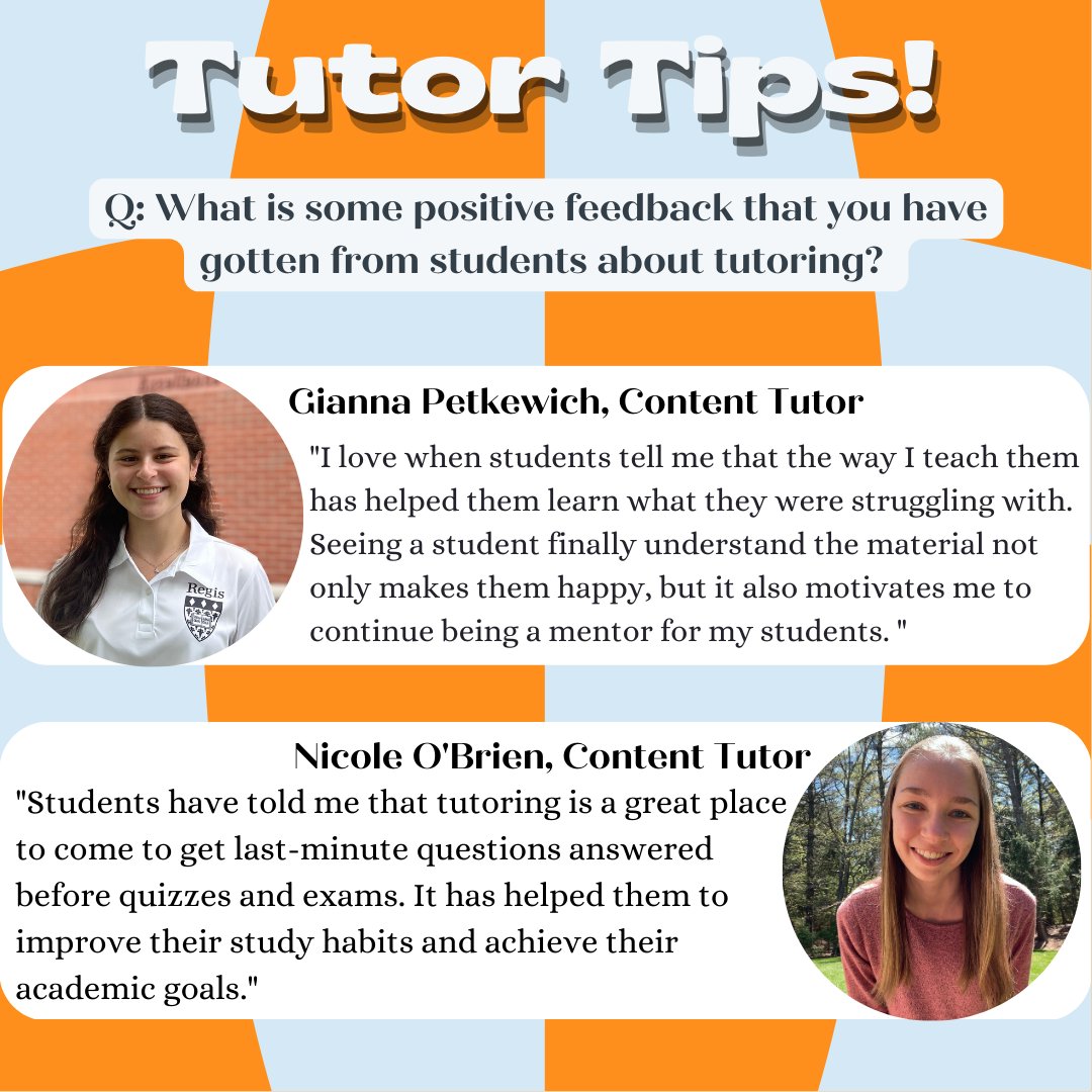 Tutor tips!