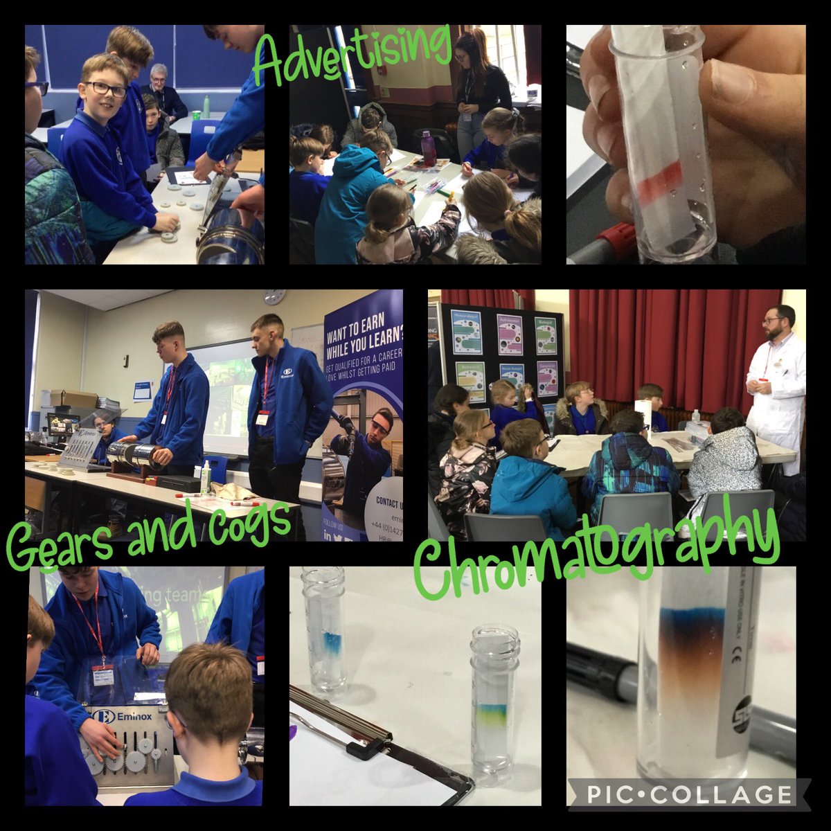 WilloughtonSch's tweet photo. Then Oak class visited #QEHS for the #STEMFair where they got stuck in to all things bright, beautiful, weird and wacky! We have had an amazing time. A huge thankyou to @rafyouthengage for exciting the children even more in coding! An epic day for STEM careers🕵🏻🧑⚕️👩🌾🧑🏼🍳👨🏻🏫🧑🏽🏭👨🏻💻👩🏼🔧👩🏽🔬👩🚀 https://t.co/d9Hg9g8Cdg