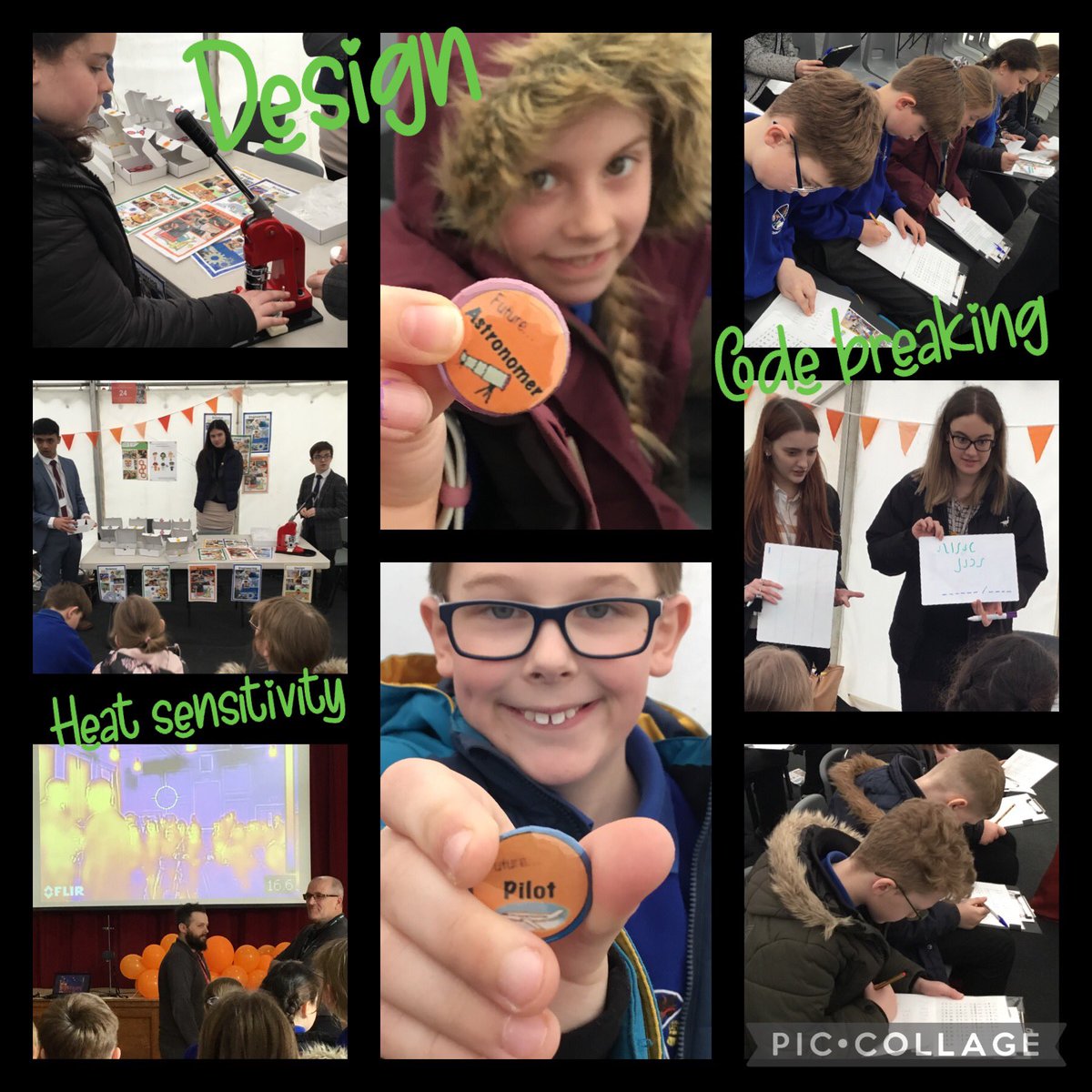WilloughtonSch's tweet photo. Then Oak class visited #QEHS for the #STEMFair where they got stuck in to all things bright, beautiful, weird and wacky! We have had an amazing time. A huge thankyou to @rafyouthengage for exciting the children even more in coding! An epic day for STEM careers🕵🏻🧑⚕️👩🌾🧑🏼🍳👨🏻🏫🧑🏽🏭👨🏻💻👩🏼🔧👩🏽🔬👩🚀 https://t.co/d9Hg9g8Cdg