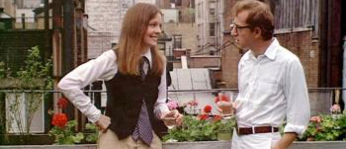 askuptowngal's tweet photo. Annie Hall is one of my favorite movies of all time!! https://t.co/XETGmSacCL