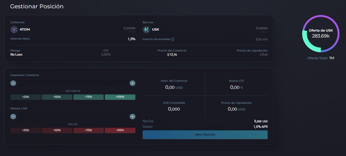 Cripto_Adepto's tweet photo. 4⃣ $USK is a #decentralized #stablecoin that is soft-pegged to the USD
Currently is backed by $ATOM, $DOT, $wETH, $wBNB, $LUNA, $gPAXG and more in coming like $OSMO, $stOSMO, $nBTC
It is an #overcollateralized #stablecoin (backed at a minimum of 166%)
6/🧵 https://t.co/1oymmodUkP