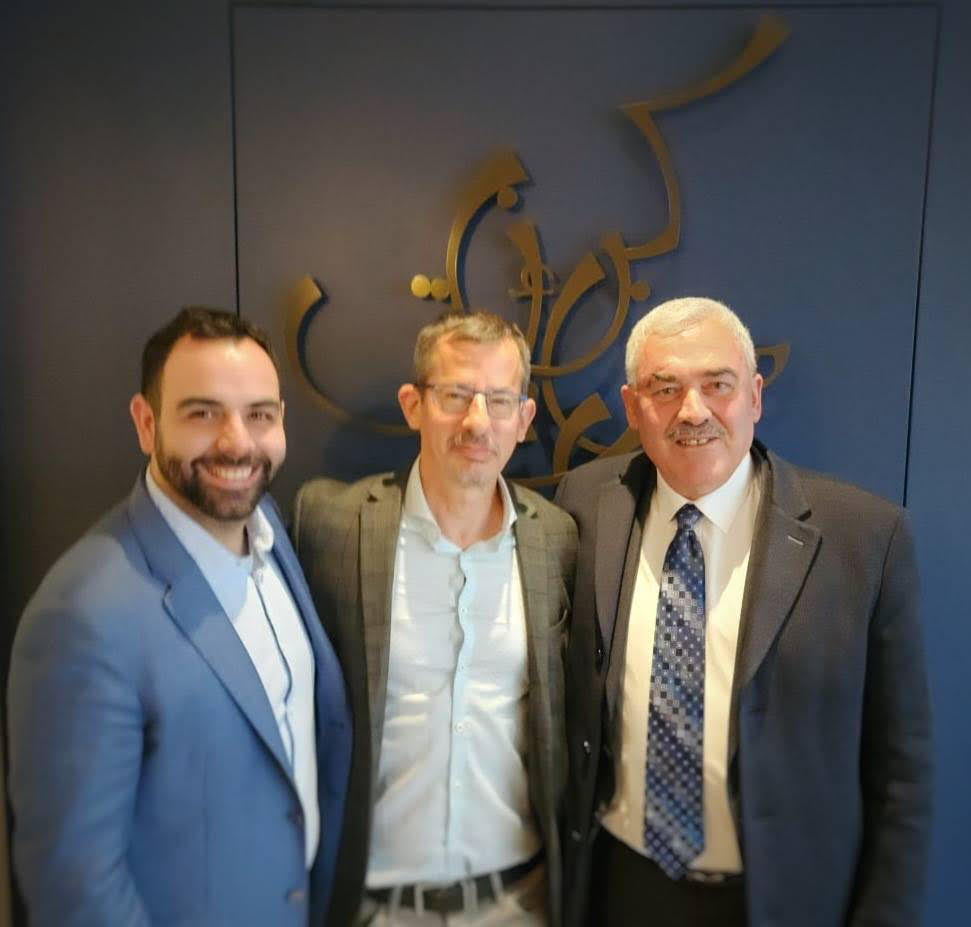 Honored to stand side-by-side with <a href="/HagaiElAd/">Hagai El-Ad חגי אלעד حجاي إلعاد</a> of <a href="/btselem/">B'Tselem בצלם بتسيلم</a> &amp; <a href="/SJabaren/">Shawan Jabarin</a> of <a href="/alhaq_org/">Al-Haq الحق</a> in the fight to dismantle Israel's apartheid against Palestinians. #EndIsraeliApartheid