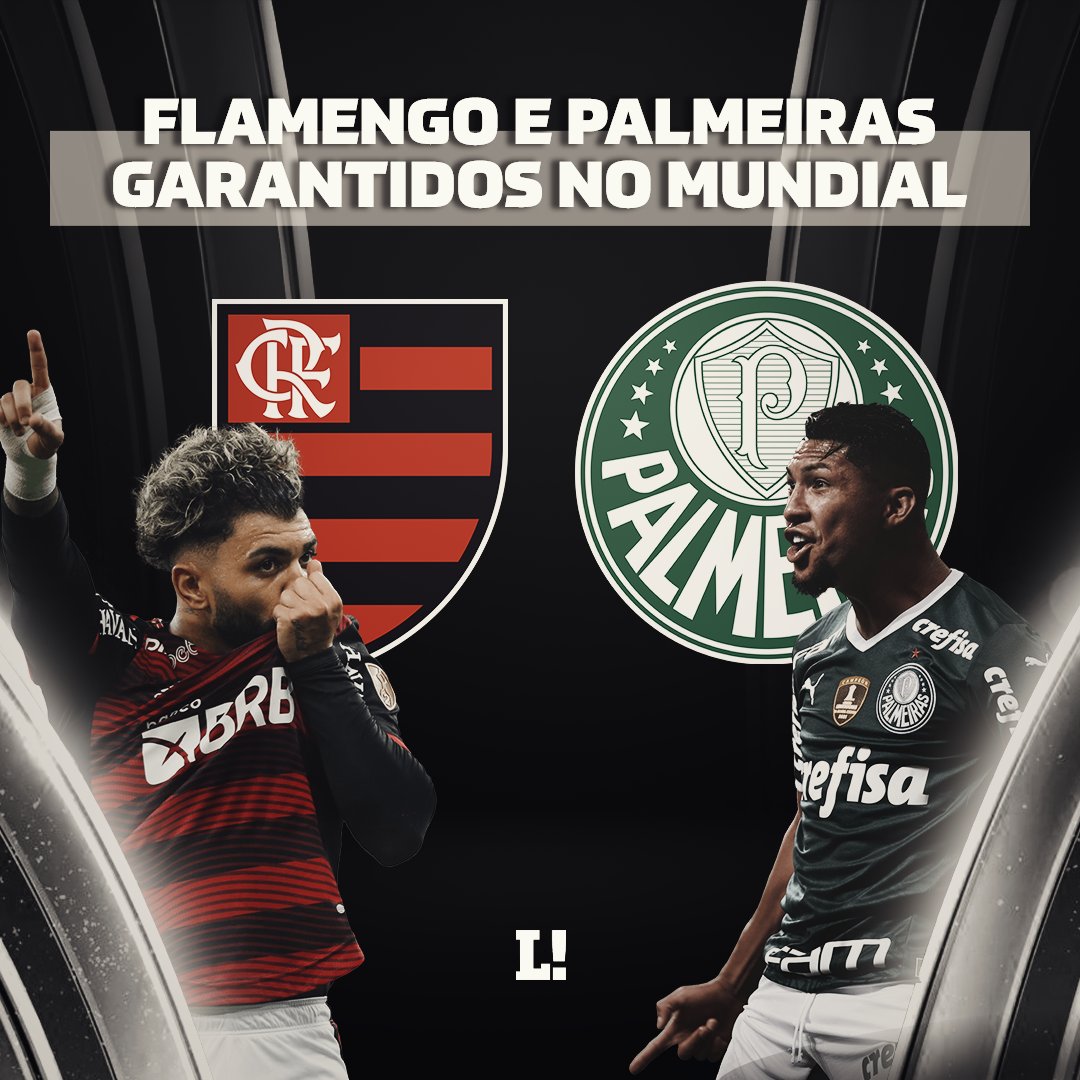 Palmeiras e Flamengo estão garantidos no Mundial de 2025 - 14/03