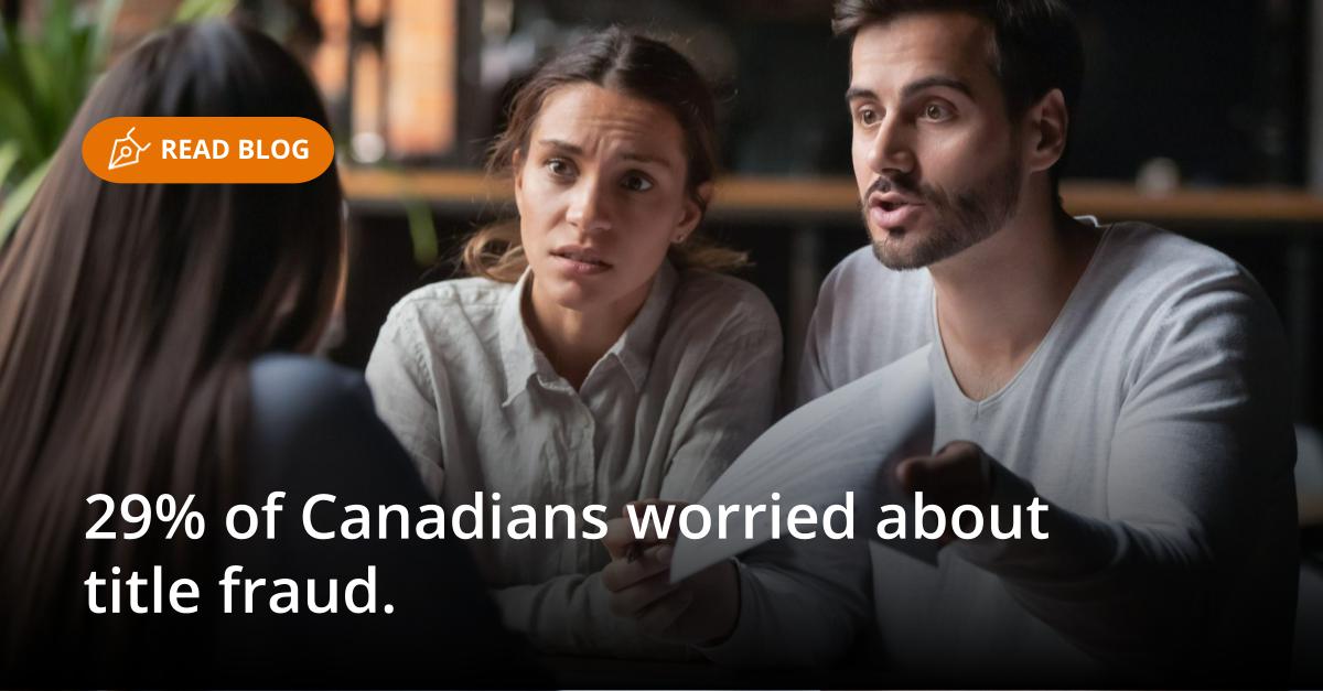 According to a recent #EquifaxCanada survey, 29% of Canadians are worried someone will sell their home without their knowledge. Find out how you can help protect your home from #TitleFraud. ow.ly/eLXQ104yymW #KNOWFRAUD #FPM2023