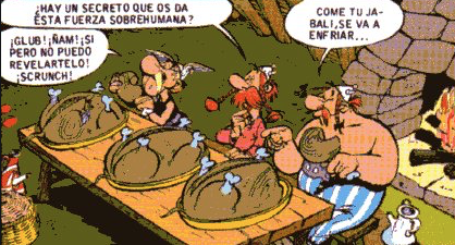 todopoderosos's tweet photo. Mucho mejor el jabalí en Asterix que en la realidad. #TPComida https://t.co/fPVXzkSYZj