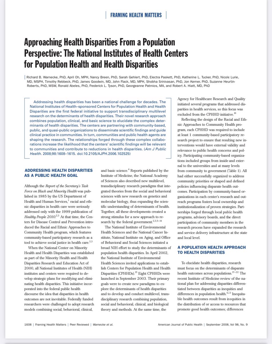 ASPO Disparities Special Interest Group tweet media