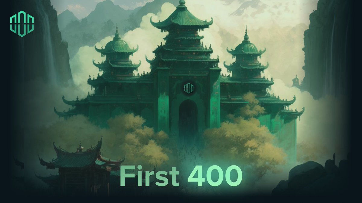 TheJadeCity's tweet image. A warm welcome to our early community, now we’ve passed 400 followers.

We’re excited to let you through the city gates...

#building #jadeite #RWA