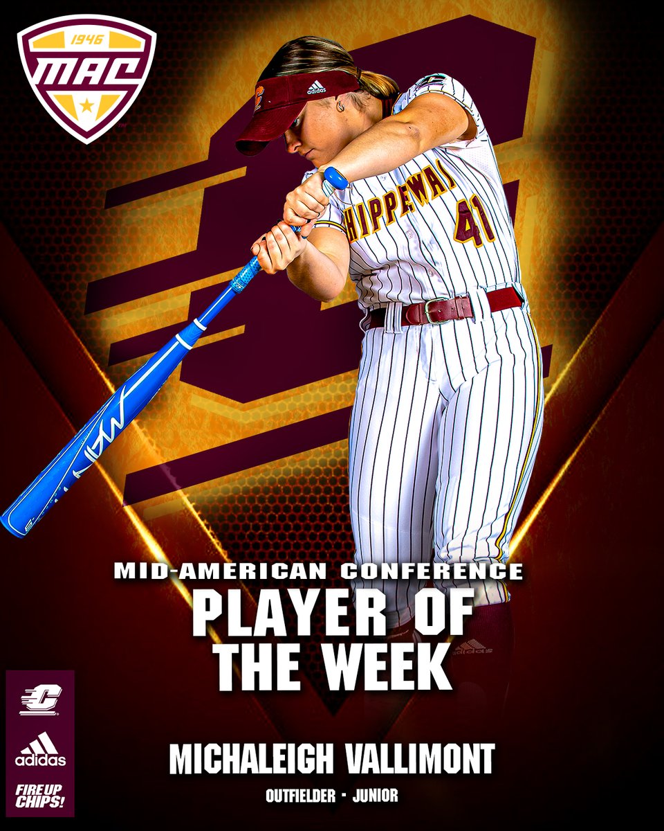 CMUSoftball's tweet image. Period, Mac 😈

Full release =&amp;gt; pulse.ly/jd1wazoyuf

#FireUpChips🔥⬆️🥎 | @mmichaleigh